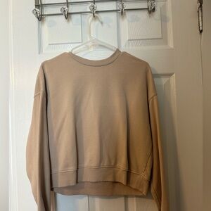 H&M crewneck sweatshirt beige